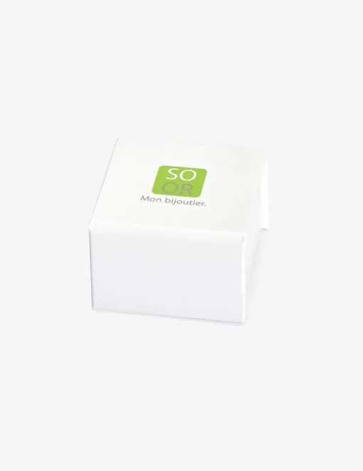 Alliance anémone argent rhodié 925 ‰ 3 mm SO OR