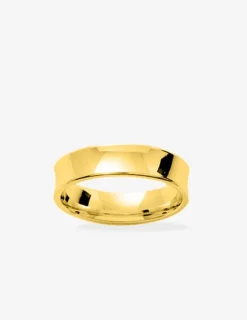 Alliance concave confort or jaune 750‰ 5 mm SO OR