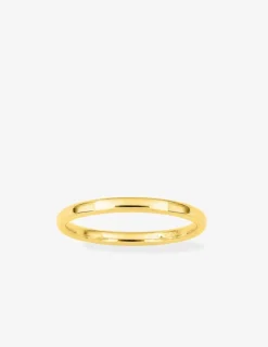 Alliance demi-jonc confort 2 mm or jaune 750‰ SO OR
