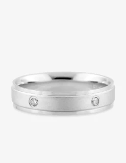 Alliance diamant en or blanc 750 ‰ SO OR