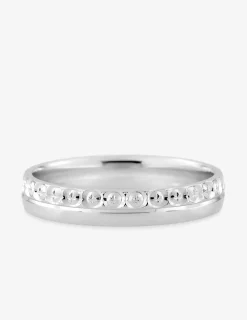 Alliance effet diamanté argent rhodié 925 ‰ 3,5 mm SO OR