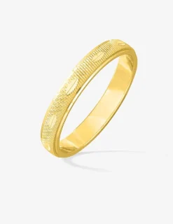 Alliance entaillée 3 mm or jaune 750‰ SO OR