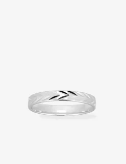 Alliance fantaisie en or 750‰ - Mariage