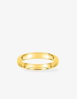 Alliance jonc parisien 3 mm en or jaune 750 ‰ - Mariage