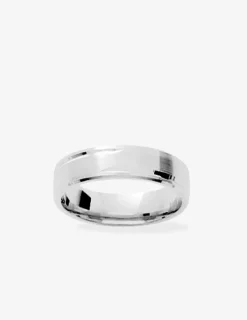 Alliance or 750 ‰ blanc 5 mm - Mariage