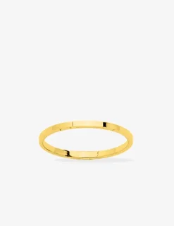 Alliance or 750 ‰ jaune ruban 1,5 mm - Mariage