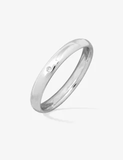 Alliance or blanc 750 ‰ 3 mm - Mariage