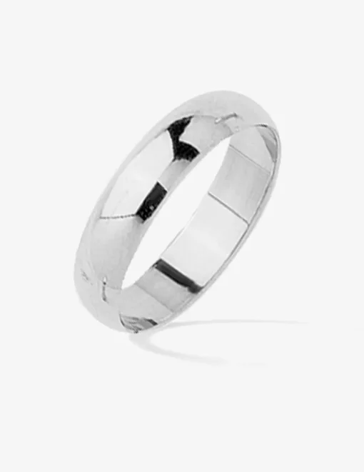 Alliance or blanc 375 ‰ 4,5 mm - Mariage