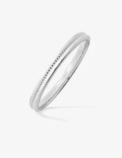 Alliance or blanc 750 ‰ concave - Mariage