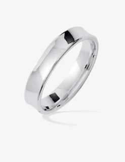 Alliance or blanc 375 ‰ concave - Mariage