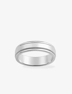 Alliance or blanc 750 ‰ contemporaine - Mariage