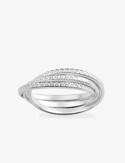 Alliance or blanc 750 ‰ effet triple - Mariage