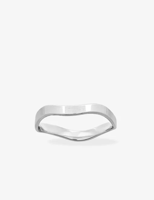 Alliance or blanc 375 ‰ fantaisie - Mariage