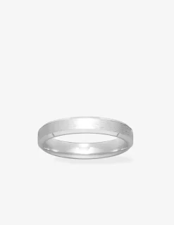 Alliance or blanc 750 ‰ fantaisie - Mariage