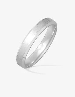 Alliance or blanc 750 ‰ fantaisie - Mariage