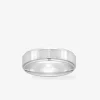 Alliance or blanc 750 ‰ fantaisie - Mariage