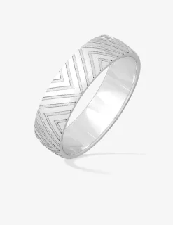 Alliance or blanc 375 ‰ fantaisie - Mariage