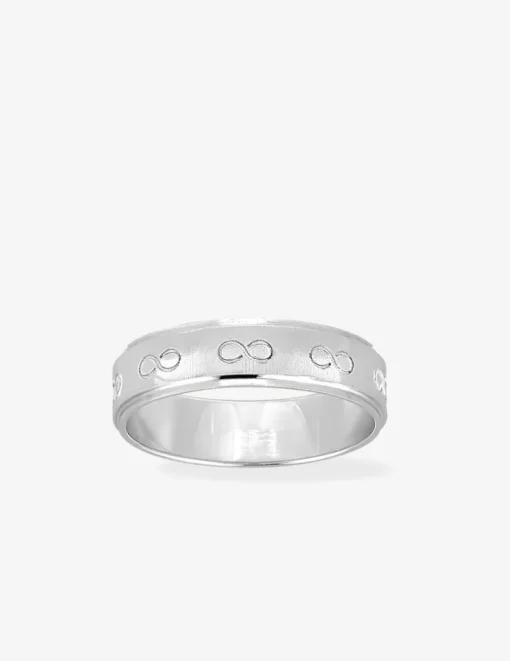Alliance or blanc 375 ‰ fantaisie - Mariage
