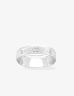 Alliance or blanc 375 ‰ fantaisie - Mariage