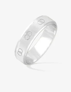 Alliance or blanc 375 ‰ fantaisie - Mariage