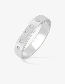 Alliance or blanc 375 ‰ fantaisie - Mariage