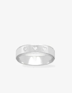 Alliance or blanc 375 ‰ fantaisie - Mariage