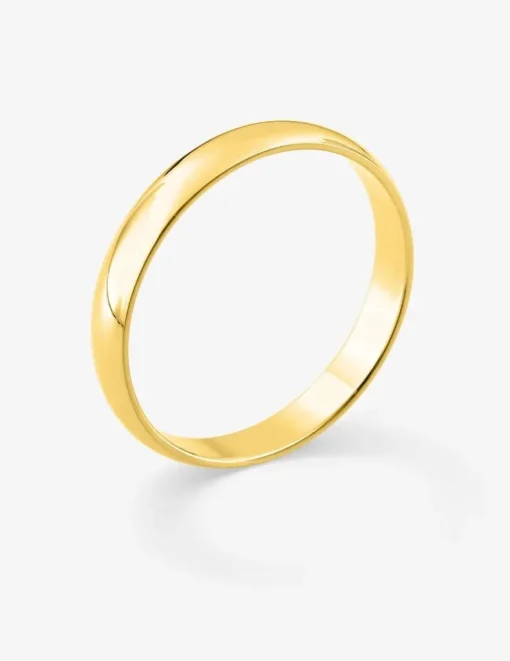 Alliance or jaune 375 ‰ 3 mm - Mariage
