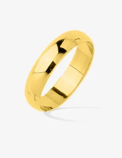 Alliance or jaune 375 ‰ 4,5 mm - Mariage