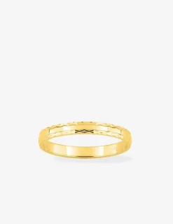 Alliance or jaune 750 ‰ classique - Mariage
