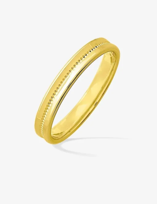 Alliance or jaune 750 ‰ confort - Mariage