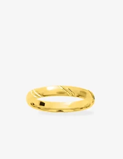 Alliance or jaune 375 ‰ demi-jonc - Mariage