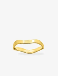 Alliance or jaune 375 ‰ fantaisie - Mariage