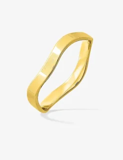 Alliance or jaune 375 ‰ fantaisie - Mariage