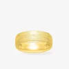 Alliance or jaune 750 ‰ fantaisie - Mariage