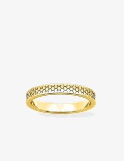 Alliance or jaune 375 ‰ fantaisie - Mariage