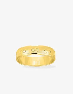 Alliance or jaune 375 ‰ fantaisie - Mariage