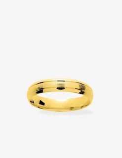 Alliance or jaune 375 ‰ fantaisie - Mariage