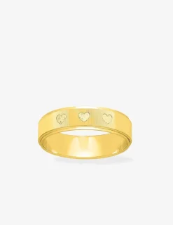 Alliance or jaune 375 ‰ fantaisie - Mariage