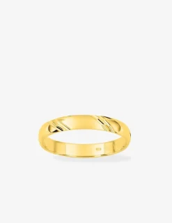 Alliance or jaune 375 ‰ jasmin - Mariage