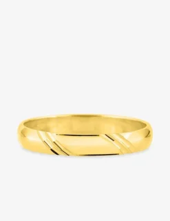 Alliance or jaune 375 ‰ jasmin - Mariage
