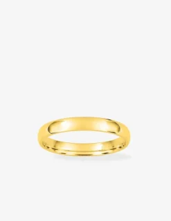 Alliance or jaune 375 ‰ jonc parisien - Mariage