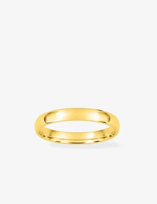 Alliance or jaune 375 ‰ jonc parisien - Mariage