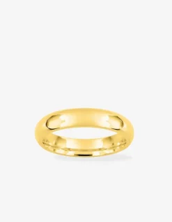 Alliance or jaune 375 ‰ jonc parisien 4 mm - Mariage