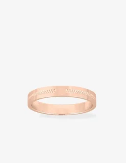 Alliance or rose 375 ‰ fantaisie - Mariage