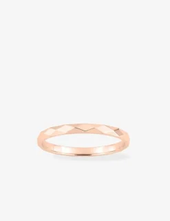 Alliance or rose 375 ‰ fantaisie - Mariage