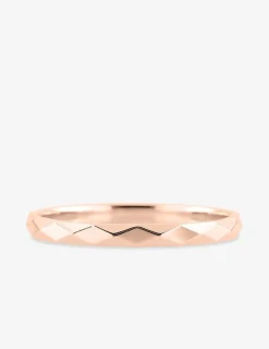 Alliance or rose 375 ‰ fantaisie - Mariage