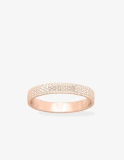 Alliance or rose 375 ‰ fantaisie - Mariage