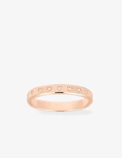 Alliance or rose 375 ‰ fantaisie - Mariage