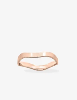 Alliance or rose 375 ‰ fantaisie - Mariage