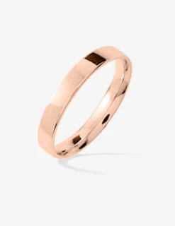 Alliance or rose 375 ‰ ruban - Mariage
